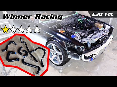 E30 Fix 21 | $102 eBay Winner Racing Silicone Radiator Coolant Hose With A/C Kit