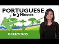Learn Brazilian Portuguese - How to Greet People in Brazilian P