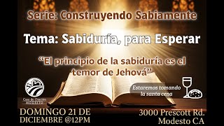 Sabiduria Para Esperar