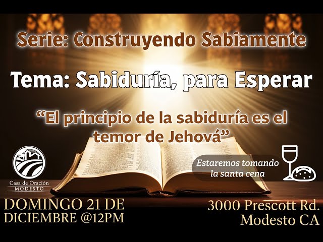 Sabiduria Para Esperar