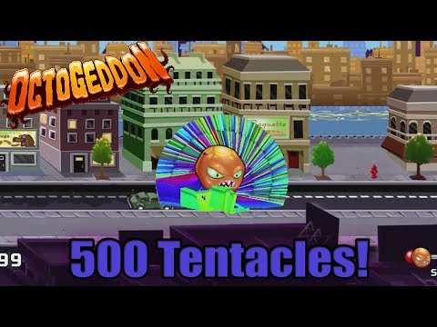 500 TENTACLE MOD | Octogeddon Modded | Rainbow Tentacle Octogeddon!