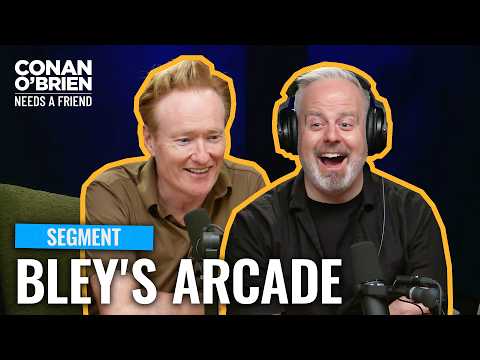 Conan 宣佈 Team Coco 的新節目「Bley's Arcade」! | Conan O'Brien Needs A Friend (Conan Announces Team Coco's New Show "Bley's Arcade" | Conan O'Brien Needs A Friend)
