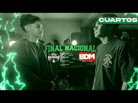 CUARTOS || Gonzo vs Garcés || NACIONAL NEW MOMENT/REGIONAL BDM EDOMEX || #NewMoment