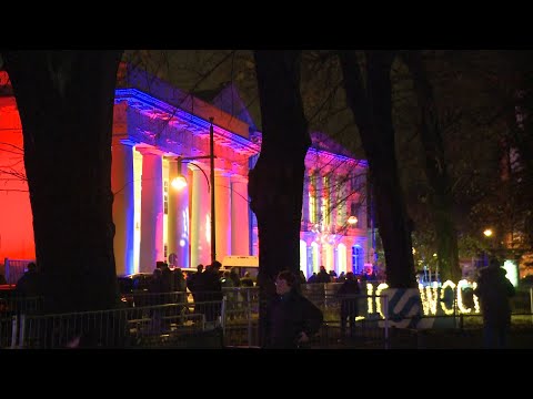 „Ein Farbenmeer für Rostock“ - 20. Lichtwoche der Stadtwerke Rostock