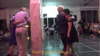 ROSA & CARLOS PEREZ y COCA & OSVALDO CARTERY bailando ENSUEÑOS en FLOREAL MILONGA