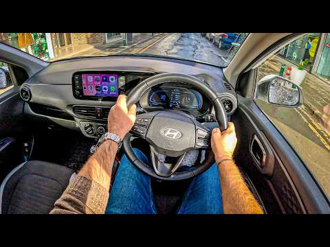 Hyundai i10 In Cyprus 🇨🇾 (1.0 MPI 67 hp) | POV Test Drive #2300 Joe Black