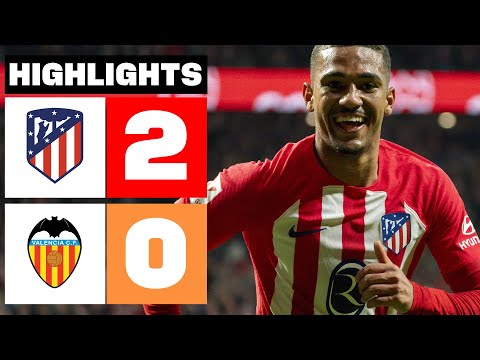 Videoresumen del Atlético de Madrid - Valencia