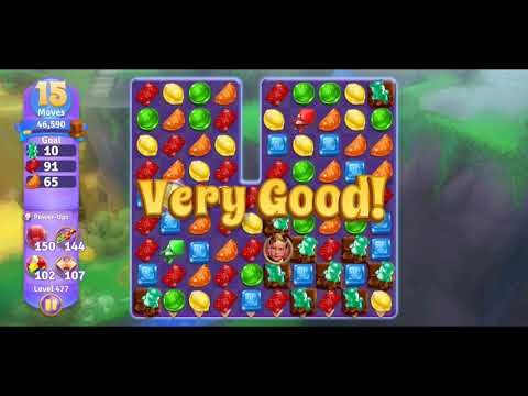 Willy Wonka's World of Candy Level 477 Complete - No Hacks (Android/IOS)
