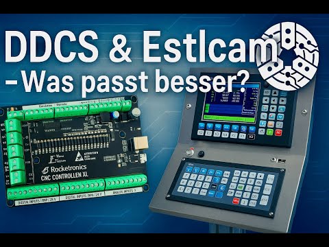 Estlcam vs. DDCS Expert: Die bessere CNC-Steuerung? Mein Umbau-Projekt 🔧⚙️