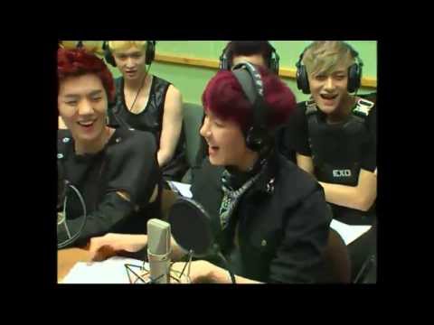 130530 KTR 5 SUKIRA Ryeowook 려욱 Super Junior EXO 엑소 Baekhyun Guiyomi player Cutie player 귀요미 플레이어