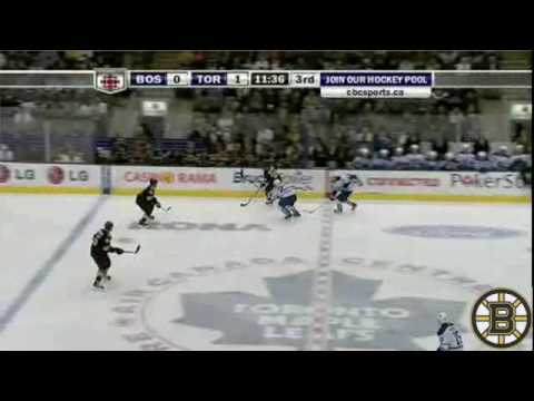 Maple Leaves-Bruins 2-0 Game Highlights 12/19/2009