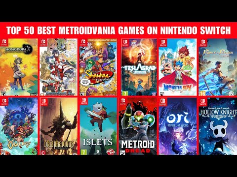 Top 50 BEST Metroidvania Games on Nintendo Switch