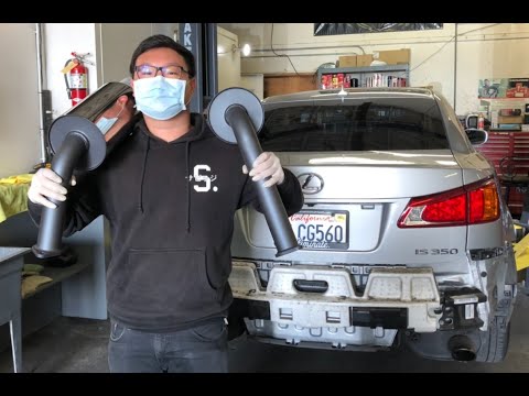 HKS AXLE BACK + INVIDIA MID PIPE INSTALL || LEXUS IS 350