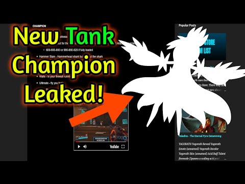 NEW TANK CHAMPION LEAKED! Paladins Trickshot Datamine & Discussion