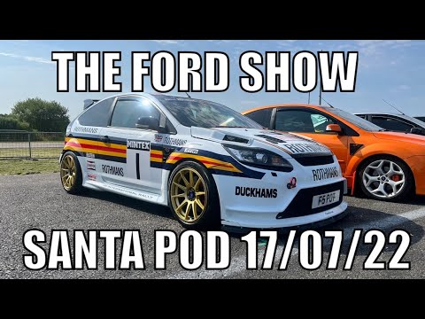The ford show Santa pod 2022