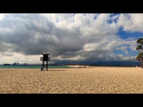 La Línea de la Concepción até Algeciras, seguindo a costa