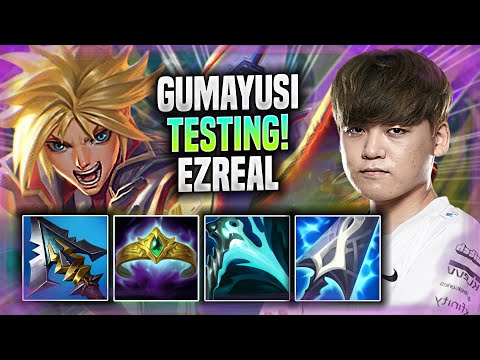 GUMAYUSI TESTING EZREAL IN KR SOLOQ! - T1 Gumayusi Plays Ezreal ADC vs Samira! | Season 2022