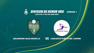 26/27 - DHOF - BM IKASA BOADILLA vs LANZAROTE PUERTO DEL CARMEN