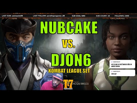 NUBCAKE (JACQUI) VS DJON6 (SOUP-ZERO) - MORTAL KOMBAT 11 KOMBAT LEAUE SET