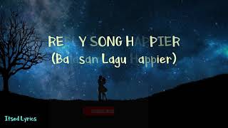 Download lagu Song Reply Happier Olivia Rodrigo - lyrics and translation mp3