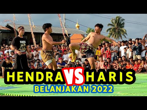 HENDRA vs HARIS - BELANJAKAN 2022 - MASBAGIK FESTIVAL VII Lombok Traditional Fight