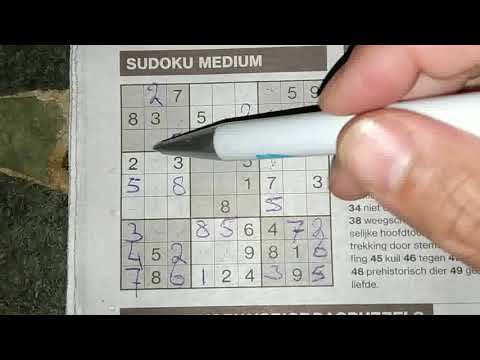 Just follow how to solve this Medium Sudoku puzzle (with a PDF file) 06-06-2019