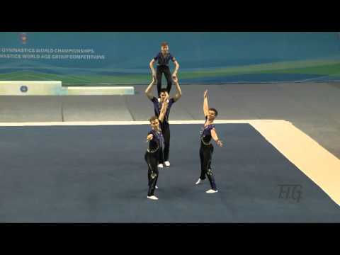 Great Britain (GBR) -  2016 Acrobatic Worlds, Putian City (CHN) Balance  Men's Group