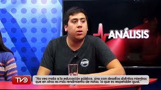 “La educación pública no es que sea mala, tiene desafíos distintos”