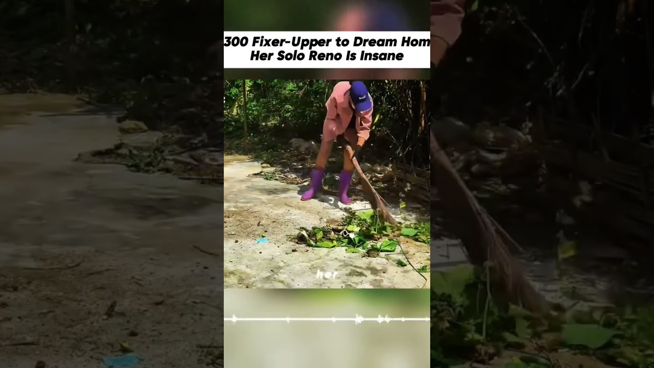 Une maison à rénover pour 300 $ transformée en maison de rêve : une rénovation solo incroyable ! ...