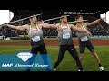 The 8 furthest javelin throws in IAAF Diamond League history