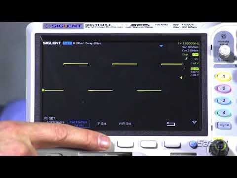 Siglent SDS1104X-E Super Phosphor Oscilloscope Siglent SDS1104X-E Super Phosphor Oscilloscope