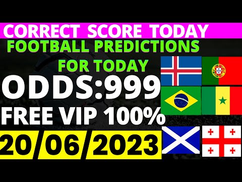 CORRECT SCORE TODAY ( football predictions today )FIXED MATCHES SOCCER TODAYPREDICTIONS ODDS #1xbet