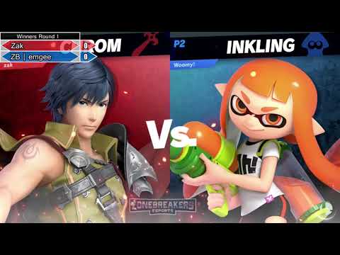 BOF47 - Ultimate Winners Bracket: Zak (Fox, Chrom) vs ZB | emgee (Inkling)
