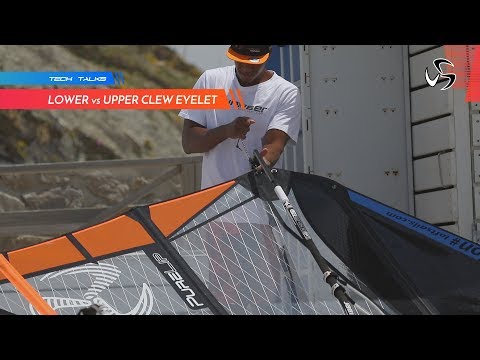 When to use lower or upper clew eyelet | Monty Spindler Tech Talks