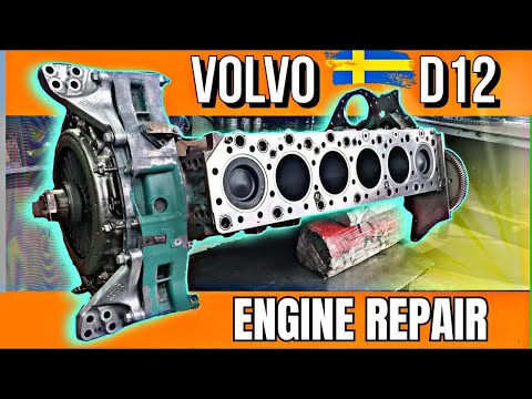Volvo D12 Engine Overhaul after 1.5 Million Miles