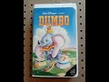 Opening To Dumbo 1991 VHS