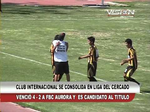 INTERNACIONAL 4 - 2 AURORA - Vision Deportiva 2013 TVT Canal 39