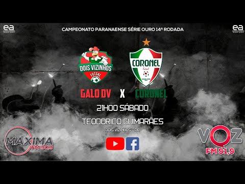 Campeonato Paranaense Série Ouro 2021 Dois Vizinhos X Coronel Futsal - 31/07/2021