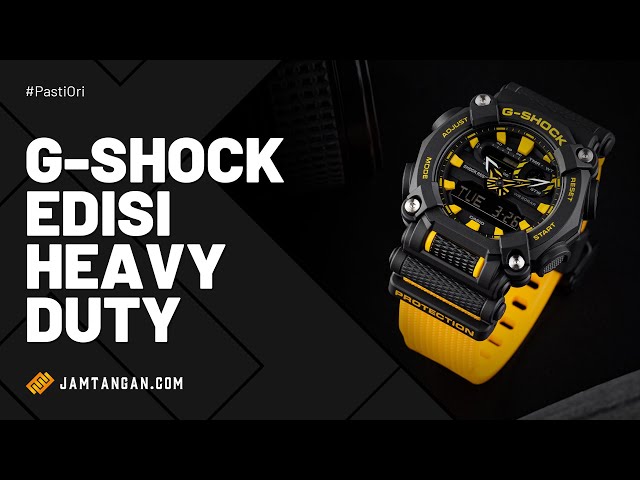 Casio G-Shock Standard GA-900A-1A9JF Men Digital Analog Dial Yellow Resin  Strap