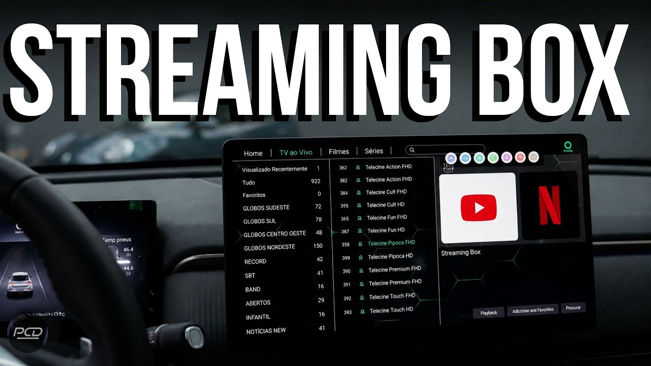Novo ORA 5 2027 e HAVAL H6 2027 receberam desbloqueio da central, YouTube Netflix TV por IP e muito+