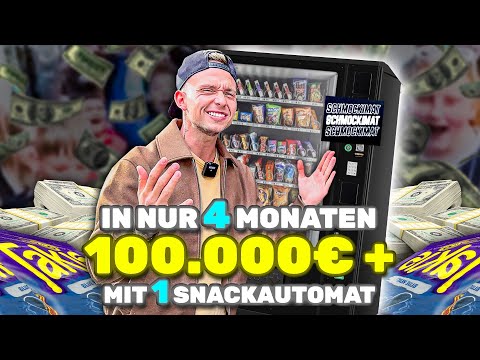 100.000 EURO in 4 MONATEN - mit EINEM Snackautomat!