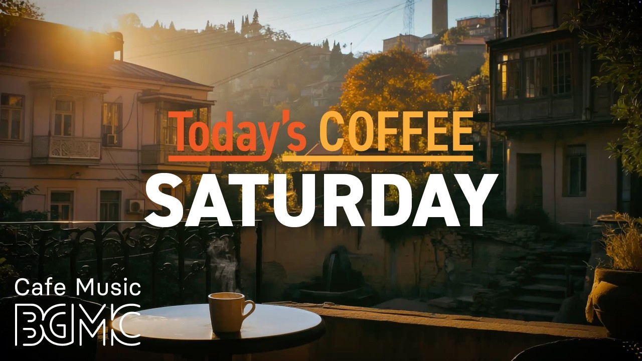 Cafe Music LIVE | Today's COFFEE SATURDAY: Warm Autumn Cafe Jazz for Relaxing Work ☕