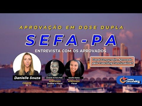 Leonardo de Ouro Preto: Aprovado para Auditor e Fiscal na Sefa-PA