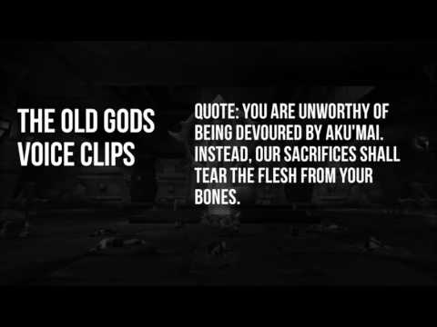 World of Warcraft - All Old Gods Voice Clips
