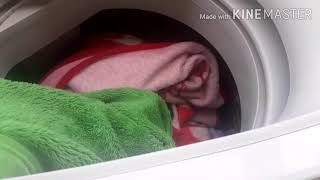 Heavy blanket dry cleaning at home || samsung wobble top load machine easy wash