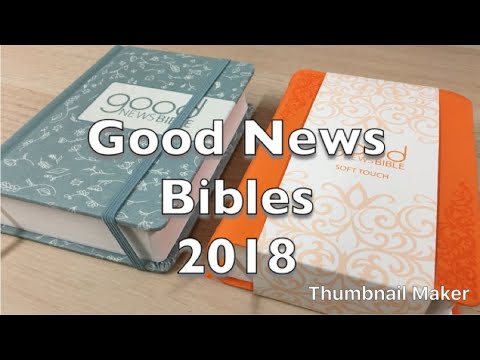 Bible Review: A Selection of Good News Bibles