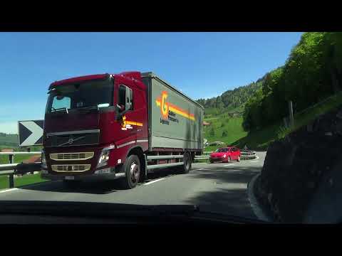 Fahrt über den Glaubenbielenpass