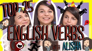 Learn the Top 25 Must-Know English Verbs!
