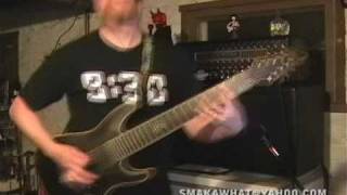 Rocket Skates - Deftones - guitar cover 8 string