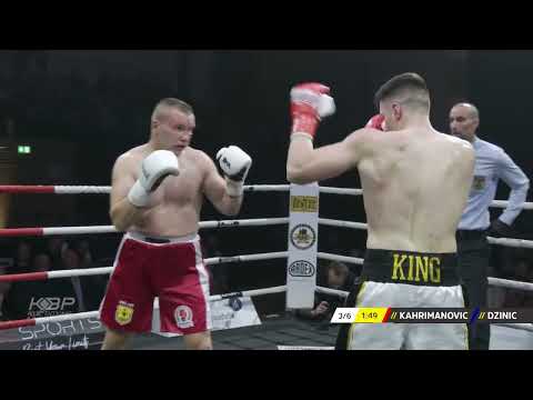 Melvin Kahrimanovic vs Ervin Dzinic - KUC Boxing Internationale Profiboxgala 8 - 18.10.25 Falkensee 